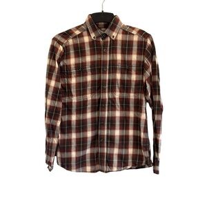 Gander Mountain Guide Series Mens Plaid Shirt Size Small